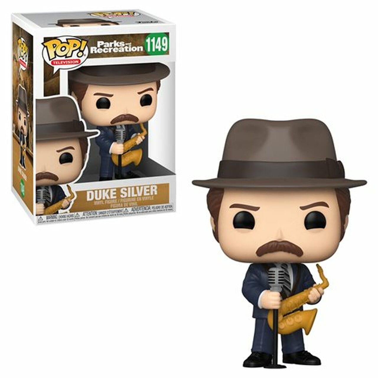 Parks and Recreation Funko POP Vinyl Figure | Duke Silver