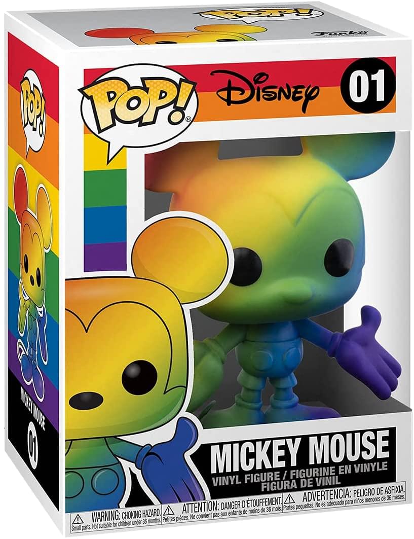 Disney Funko POP Vinyl Figure | Pride Mickey Mouse