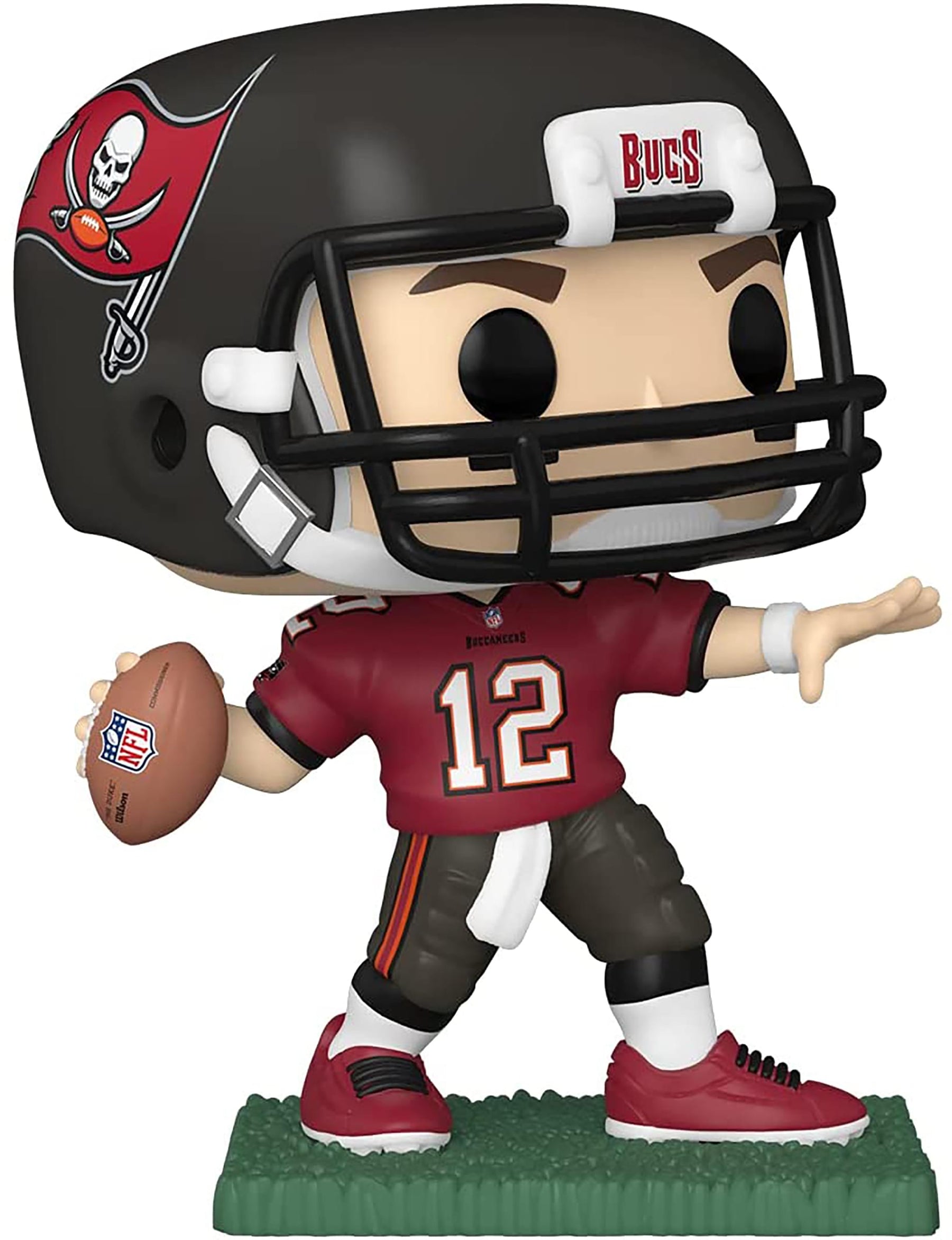 Tampa Bay Buccaneers NFL Funko POP Vinyl Figure | Tom Brady (Home Uniform)