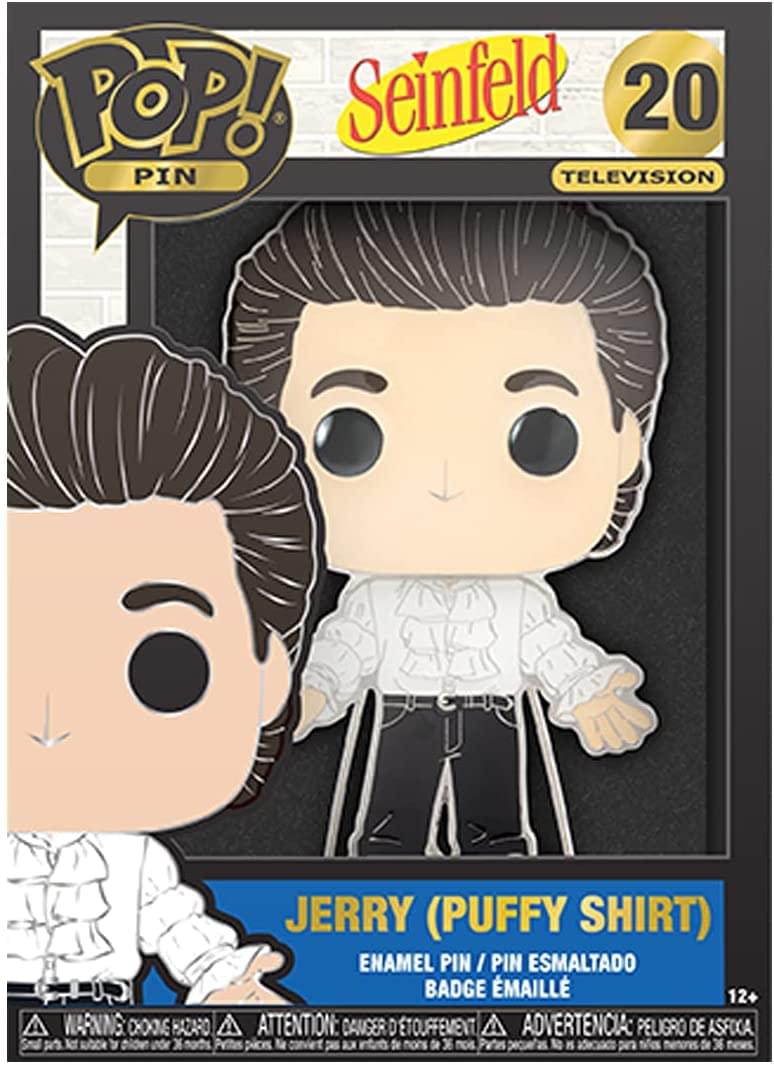 Seinfeld 3 Inch Funko POP Pin | Jerry Puffy Shirt