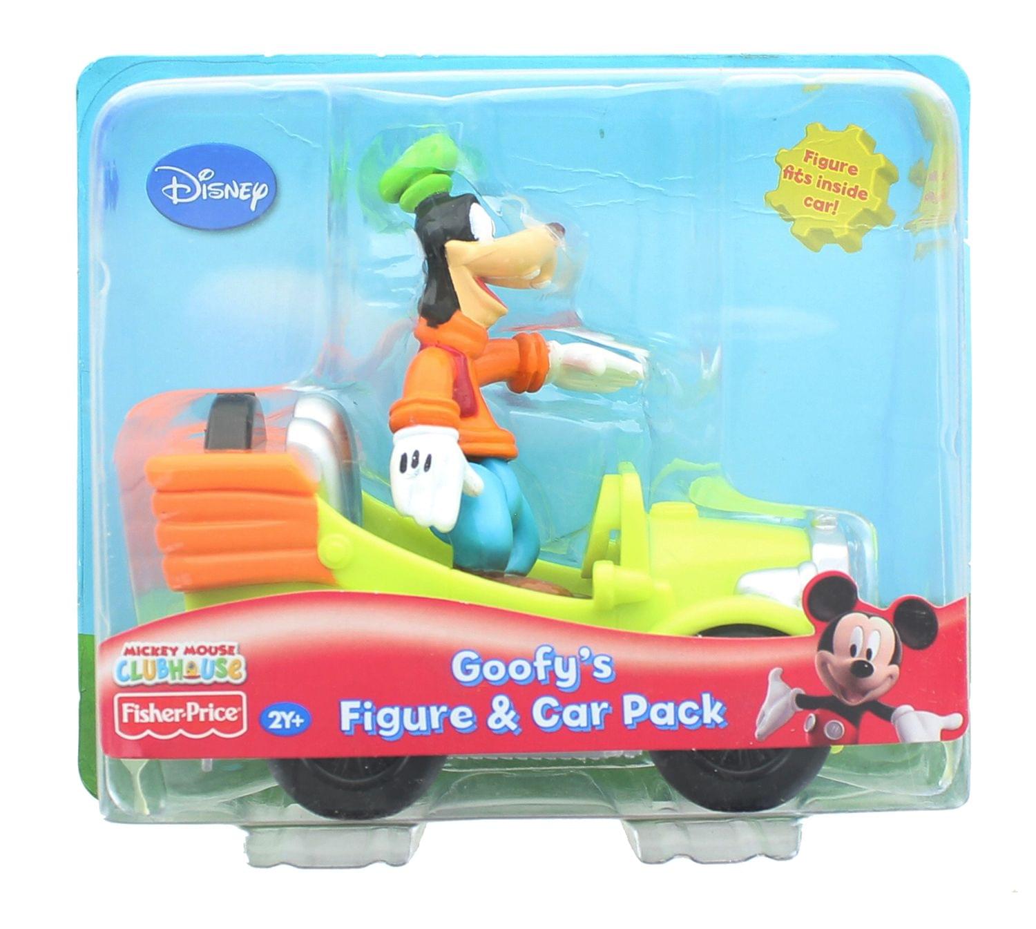 Mickey Mouse Clubhouse Goofy's Figure Car Pack Free Shipping