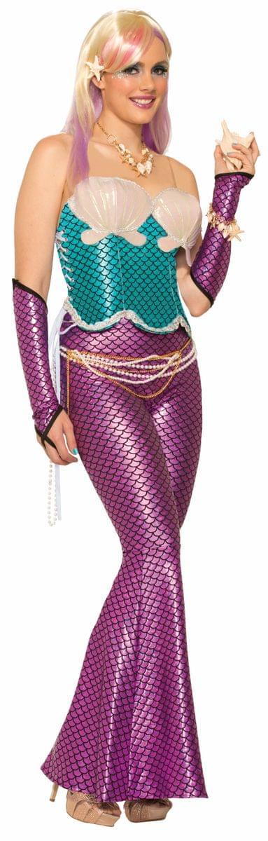 Pink Mermaid Adult Costume Arm Sleeves