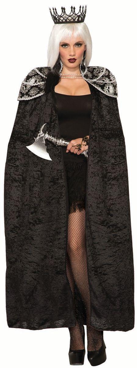 Dark Royalty Queen Cape Adult Costume Accessory, Gold