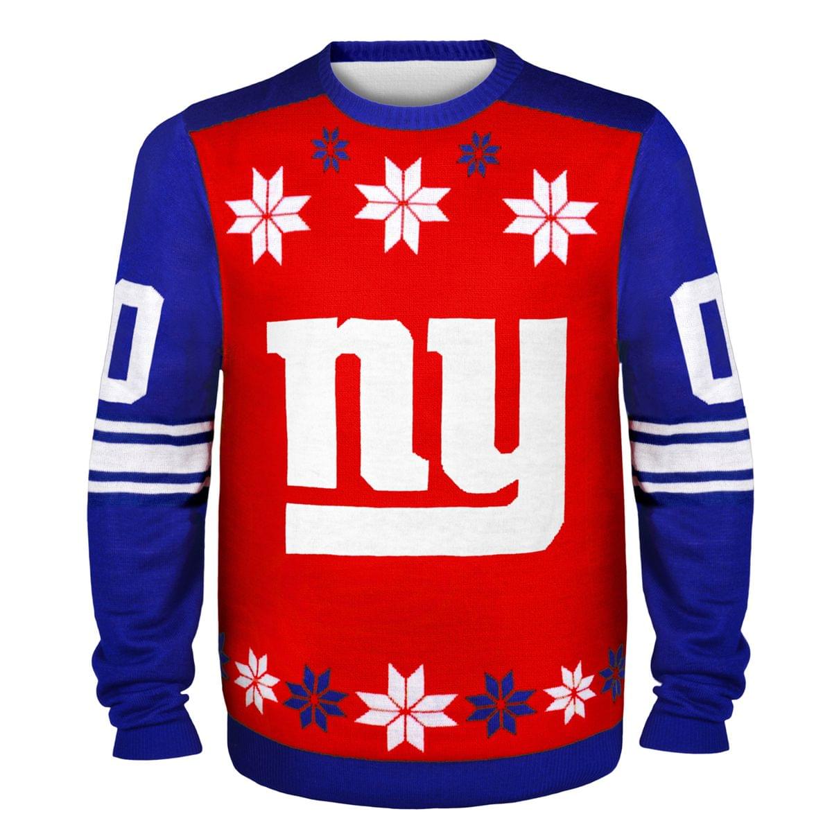 New York Giants Team Jersey NFL Ugly Sweater
