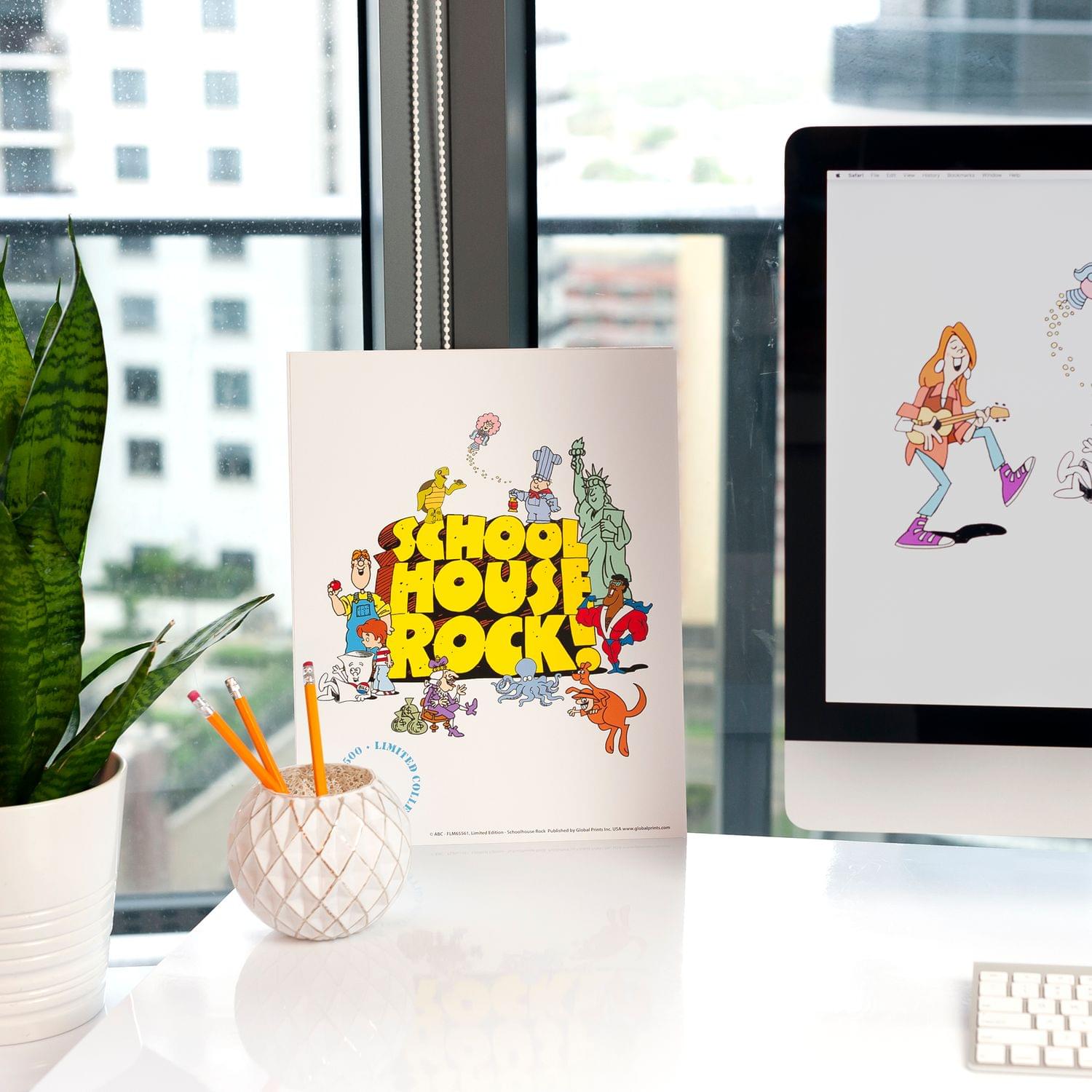 Schoolhouse Rock 11"x14" Print Poster (SDCC Exclusive)