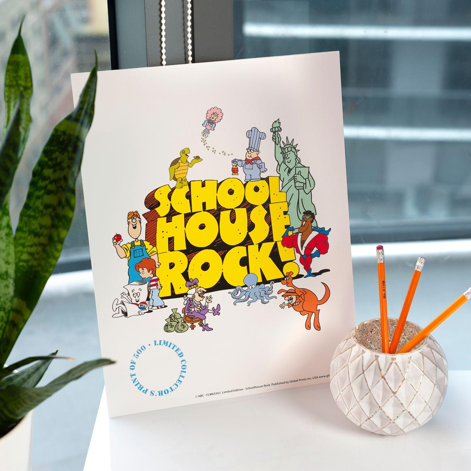 Schoolhouse Rock 11"x14" Print Poster (SDCC Exclusive)