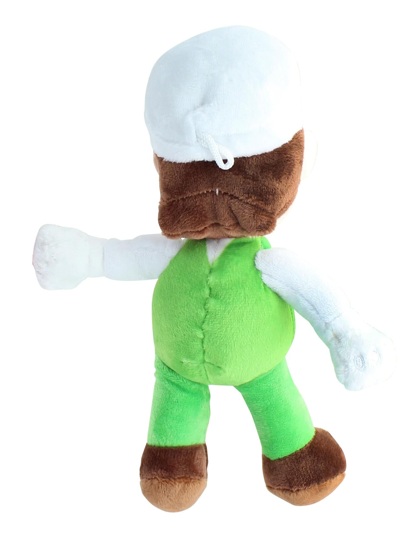 Super Mario 8.5 Inch Character Plush | Fire Luigi