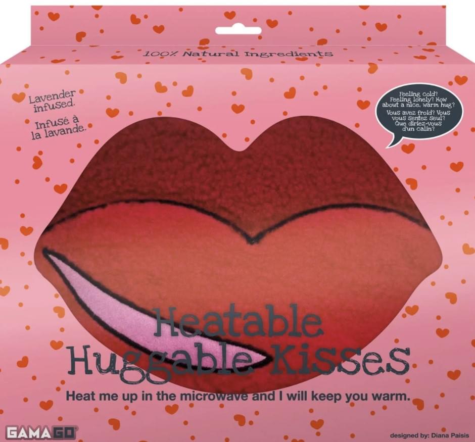 GAMAGO Heating Pad & Pillow Huggable | Kisses