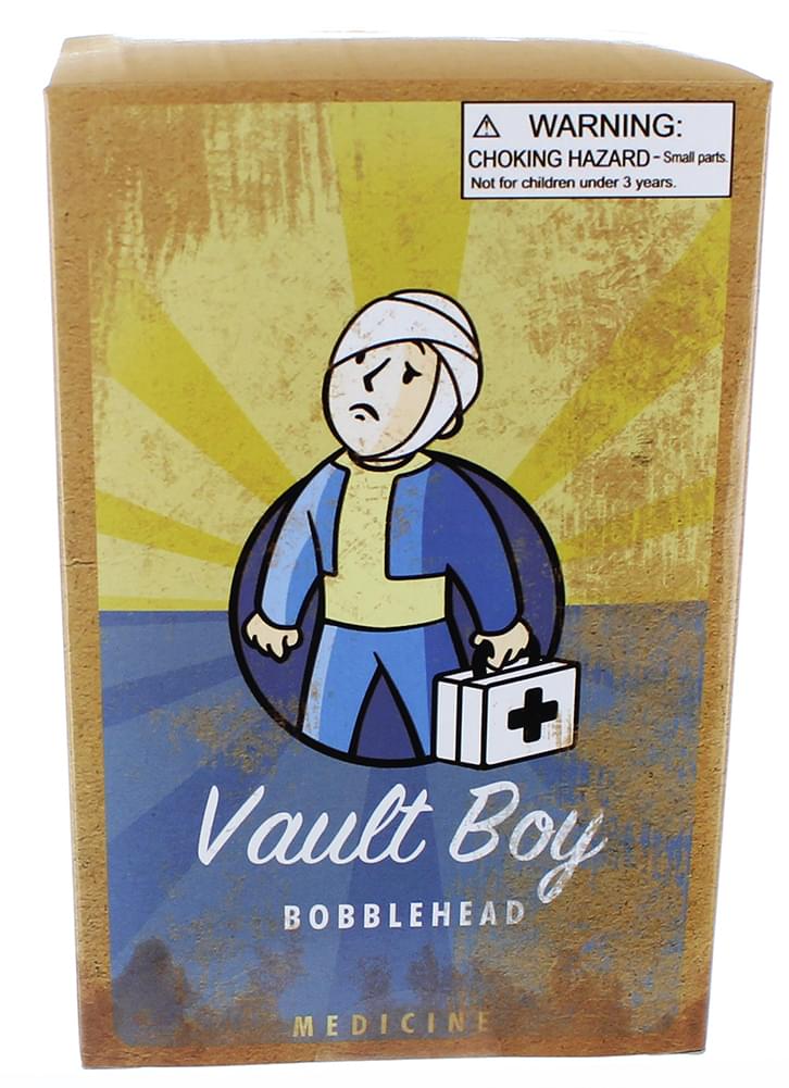 Gaming Heads Fallout Vault Boy 101 Series 3 Medicine Bobble Head