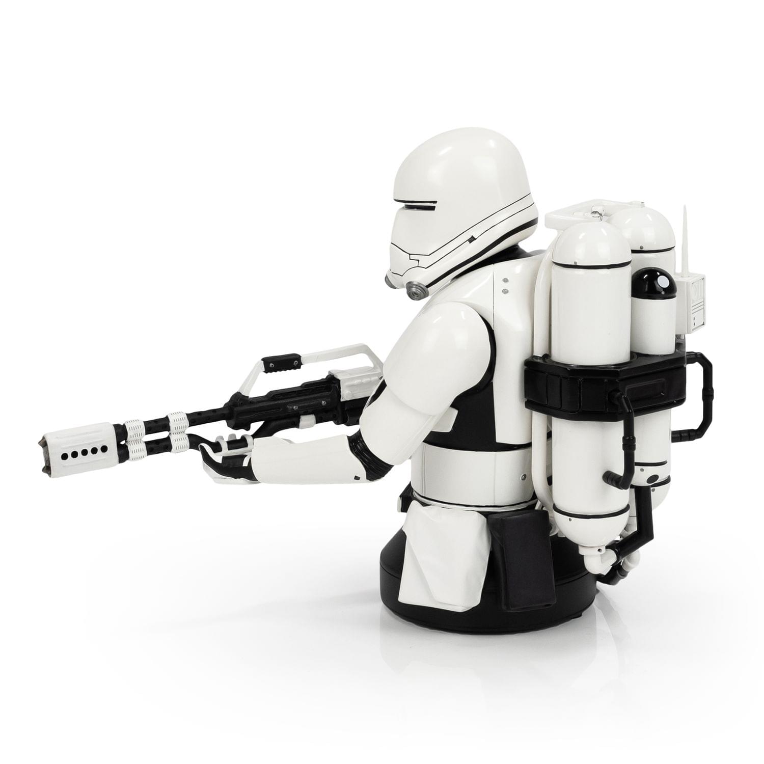 Star Wars First Order Flametrooper Figure Statue | 7-Inch Character Resin Bust