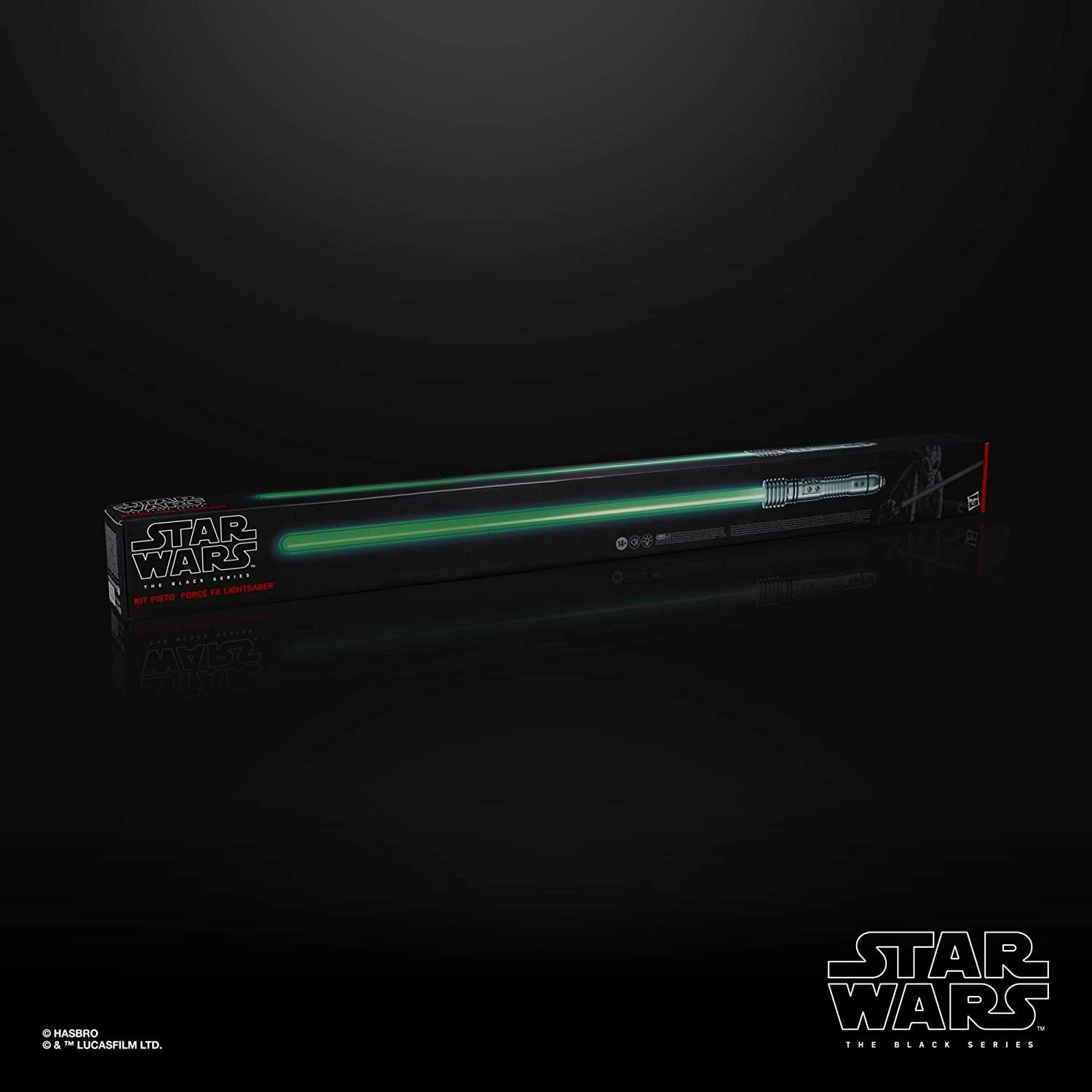 Star Wars The Black Series Kit Fisto Force FX Lightsaber