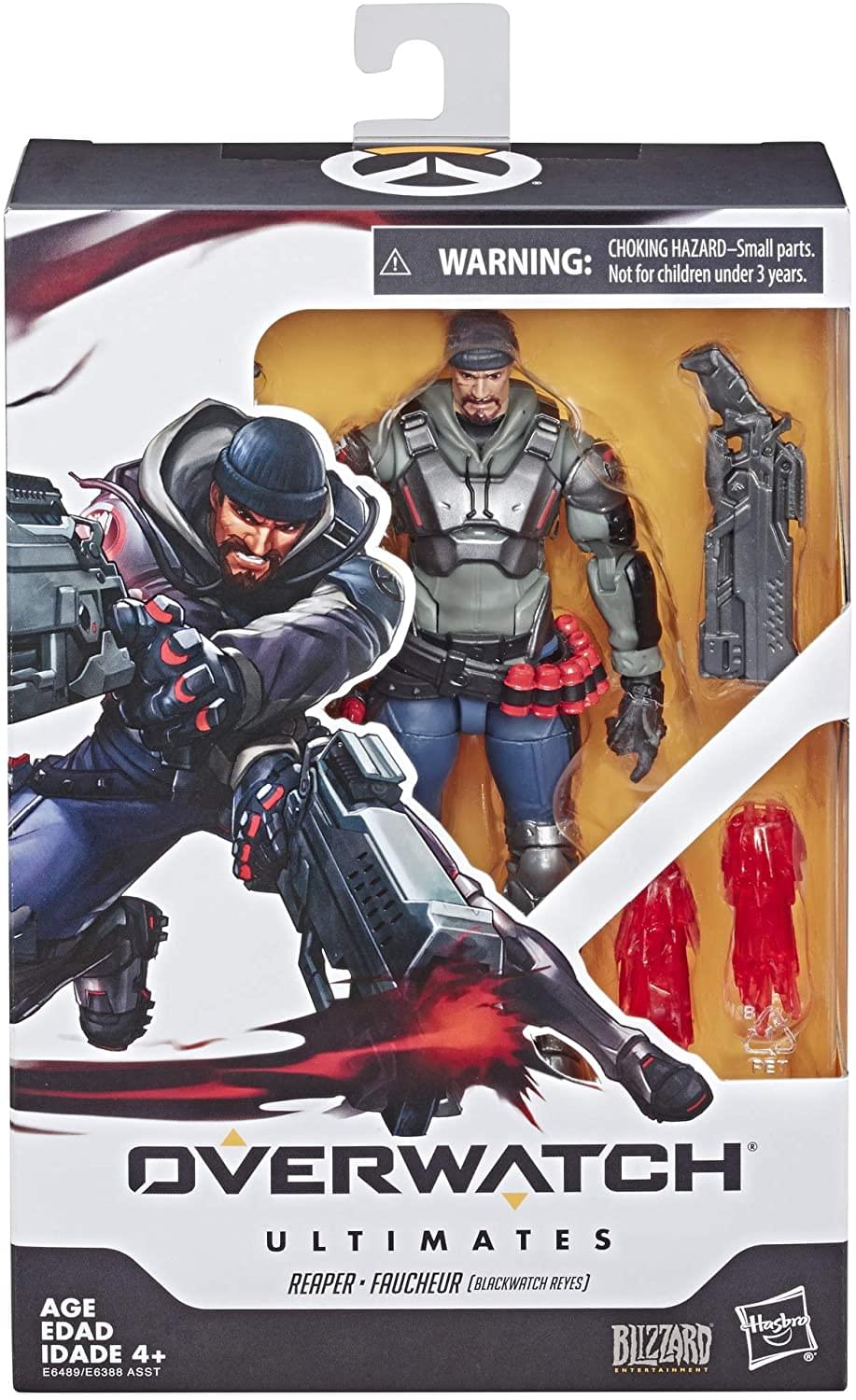 Overwatch Ultimates 6 Inch Action Figure | Blackwatch Reyes