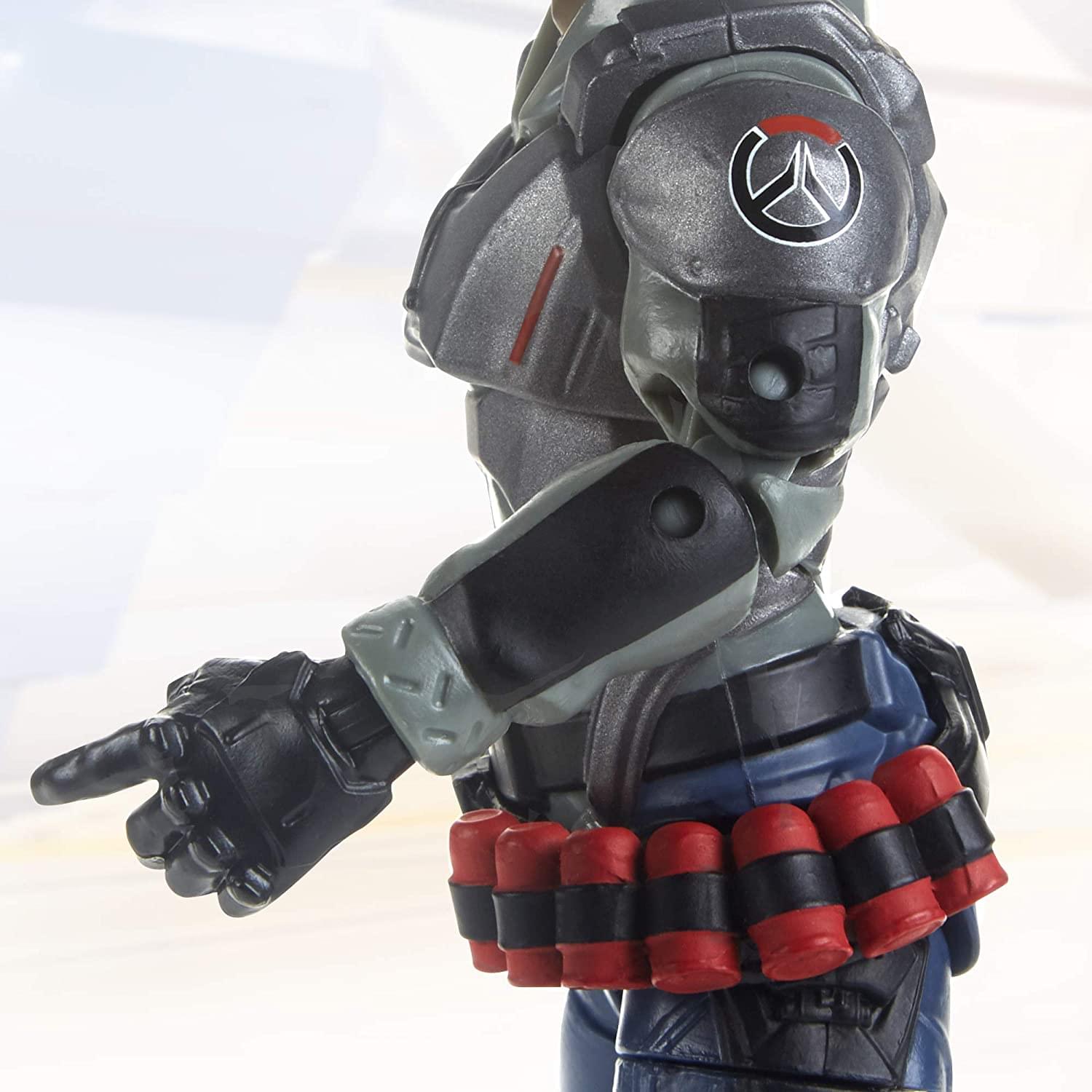 Overwatch Ultimates 6 Inch Action Figure | Blackwatch Reyes