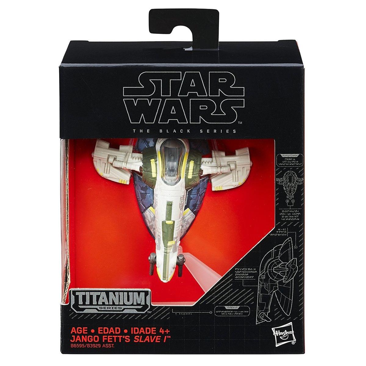 Star Wars Episode II Black Series Titanium Series Slave I