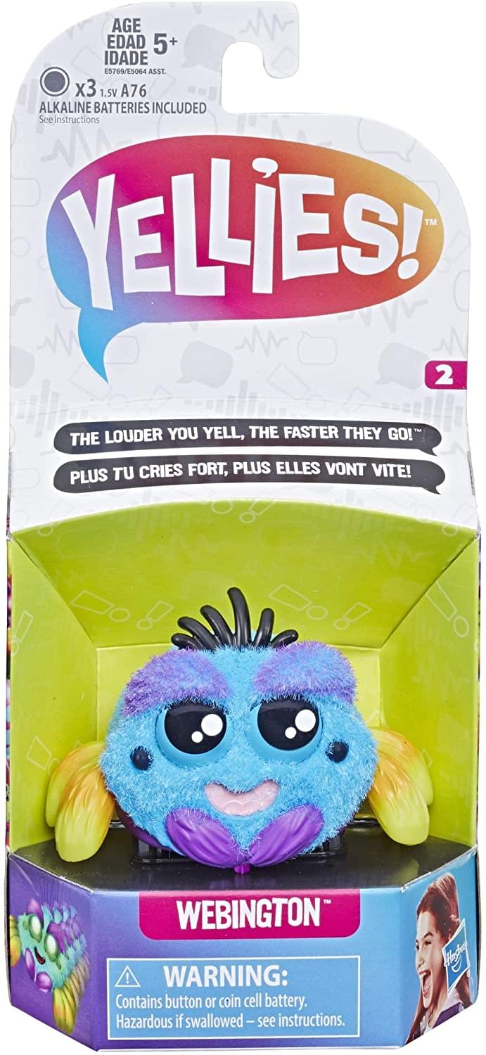 Yellies! Voice-Activated Spider Pet | Webington