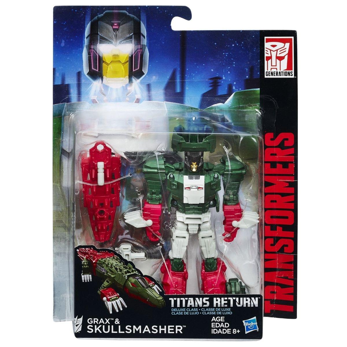 Transformers Generations Titans Return Figure: Grax and Skullsmasher
