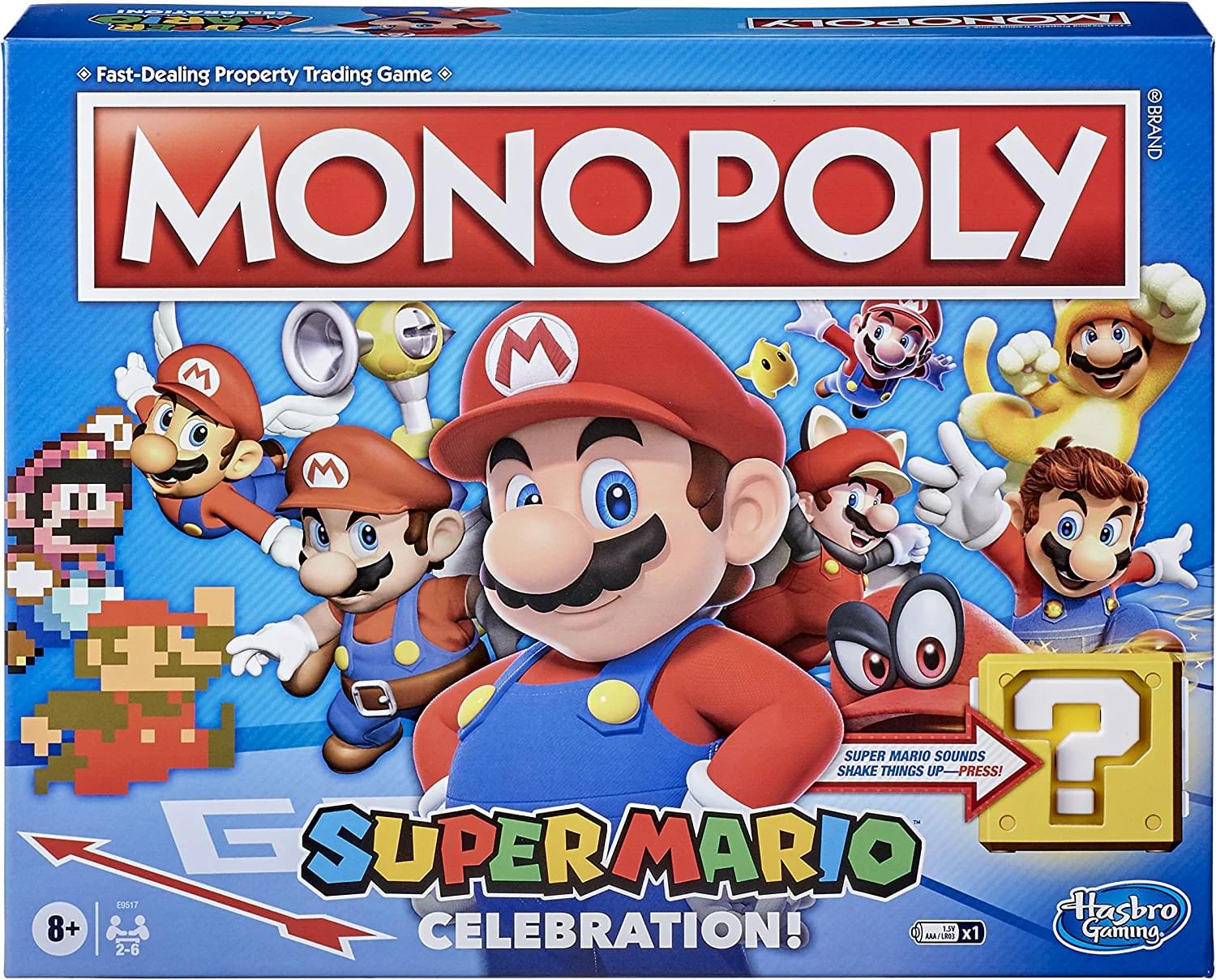 Super Mario Celebration Monopoly Board Game