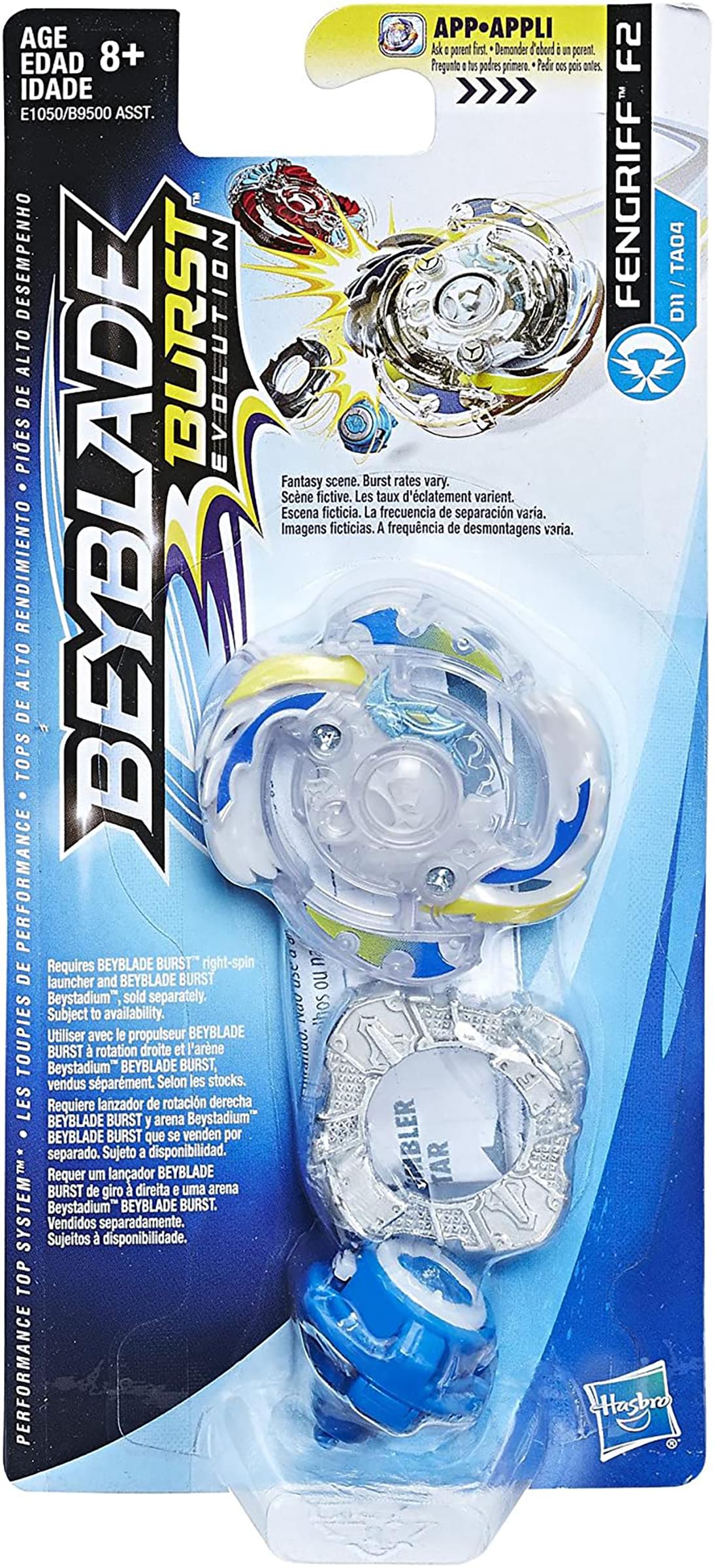 Beyblade Burst Evolution Fengriff F2 Single Pack