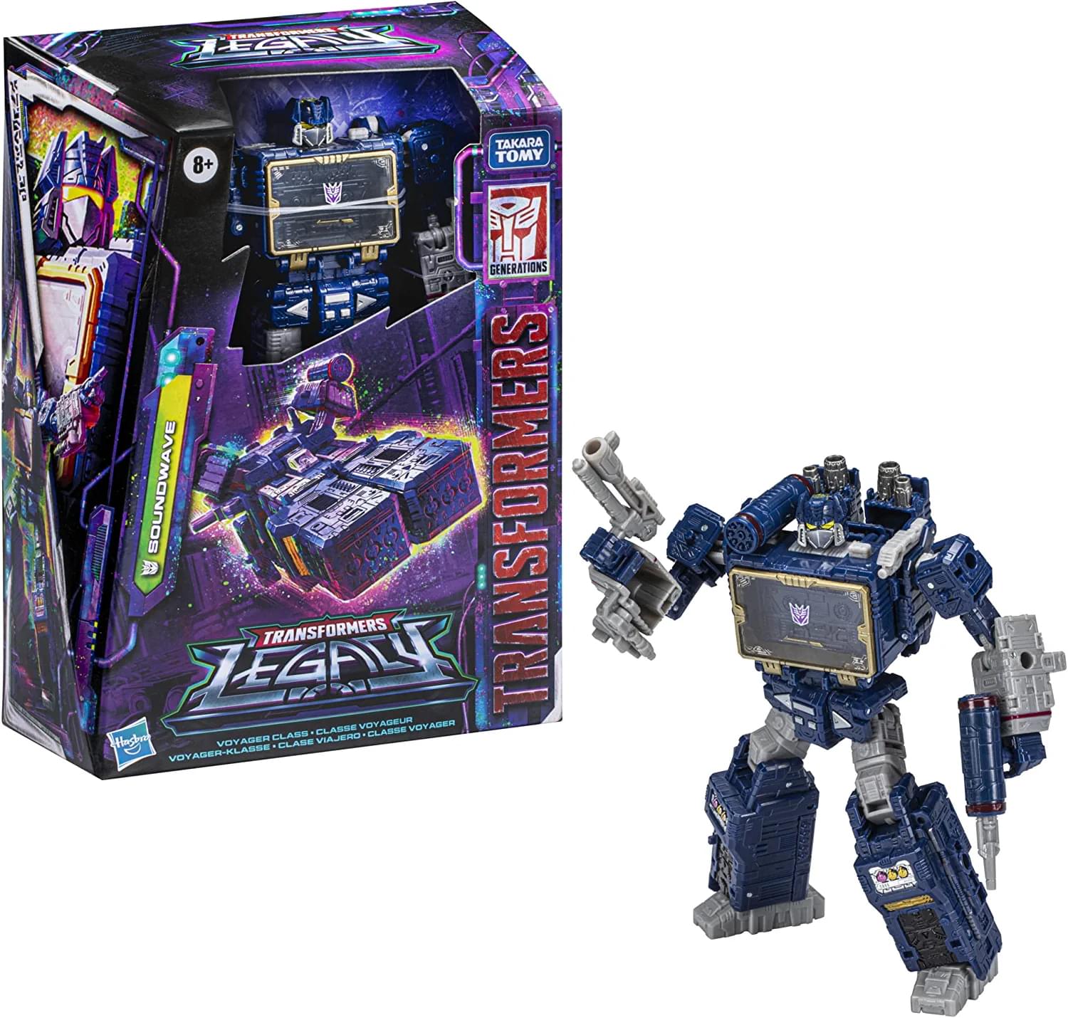 Transformers Generations Legacy Voyager Soundwave Action Figure