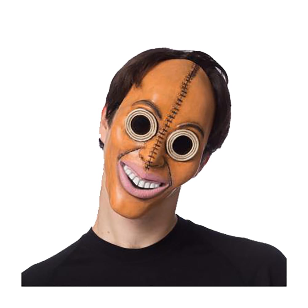 Eradicate Adult Costume Mask, Leather Look