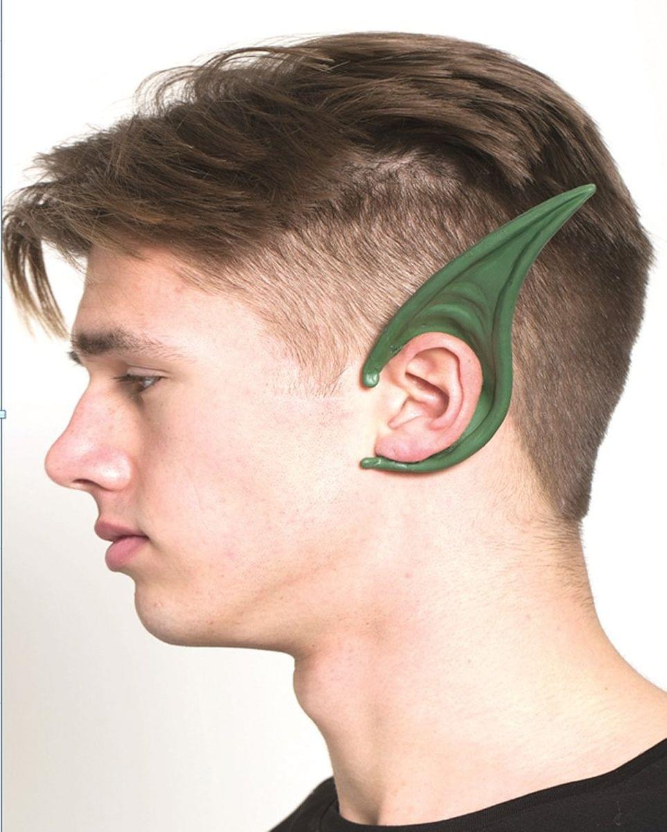 Cosplay Flexi Ears Costume Accessory Long Demon Green