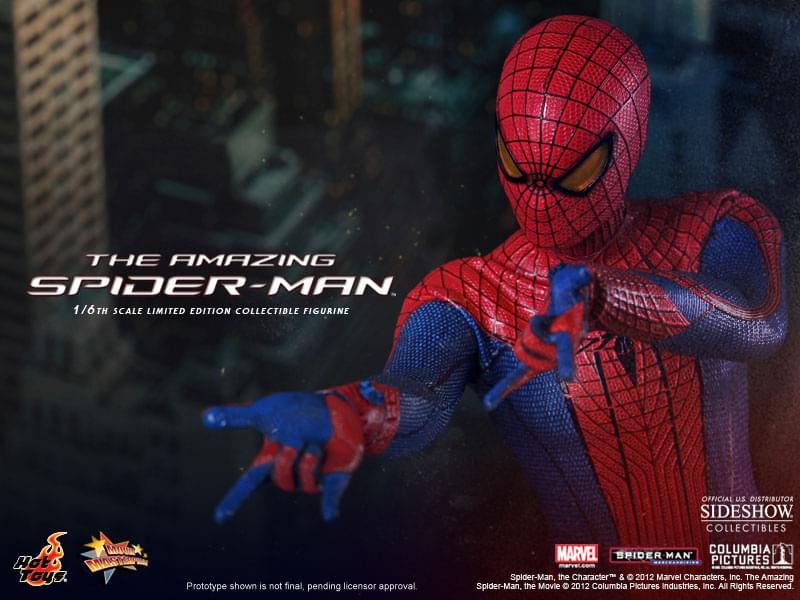 Amazing SpiderMan Hot Toys 12" Figure