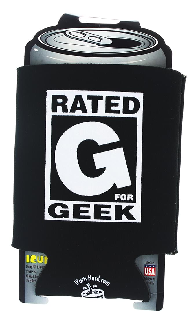 Designer Can Cooler: Rated G for Geek