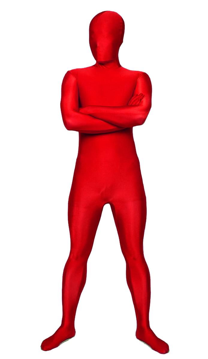 Red Morf Bodysuit Adult Costume