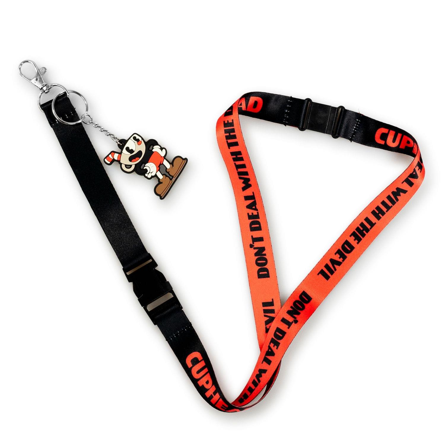 Cuphead Collectibles | Cuphead Don't Deal with the Devil Exclusive Lanyard