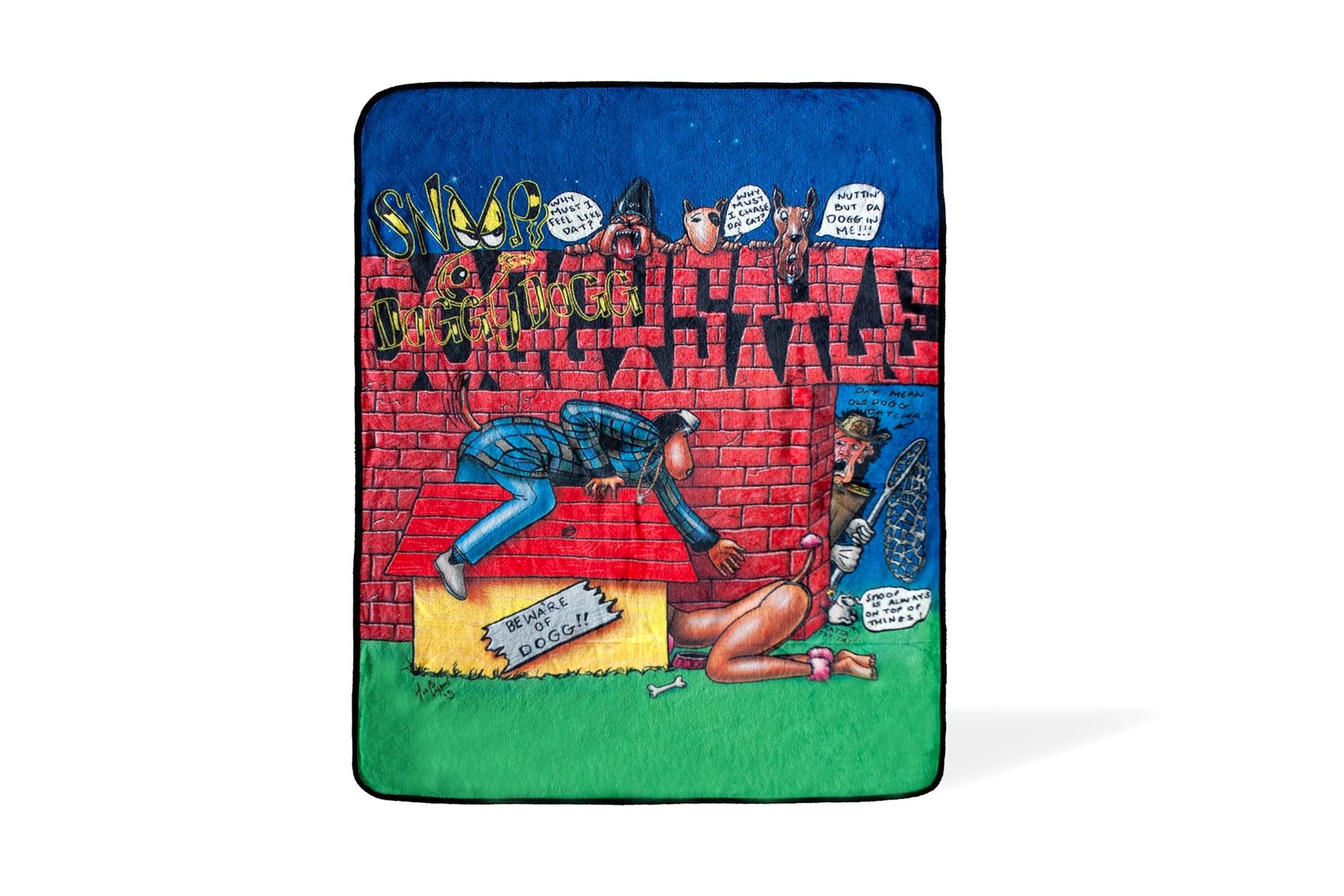 Snoop Dogg Doggystyle Album Cover Large Fleece Throw Blanket | 60 x 45 Inches
