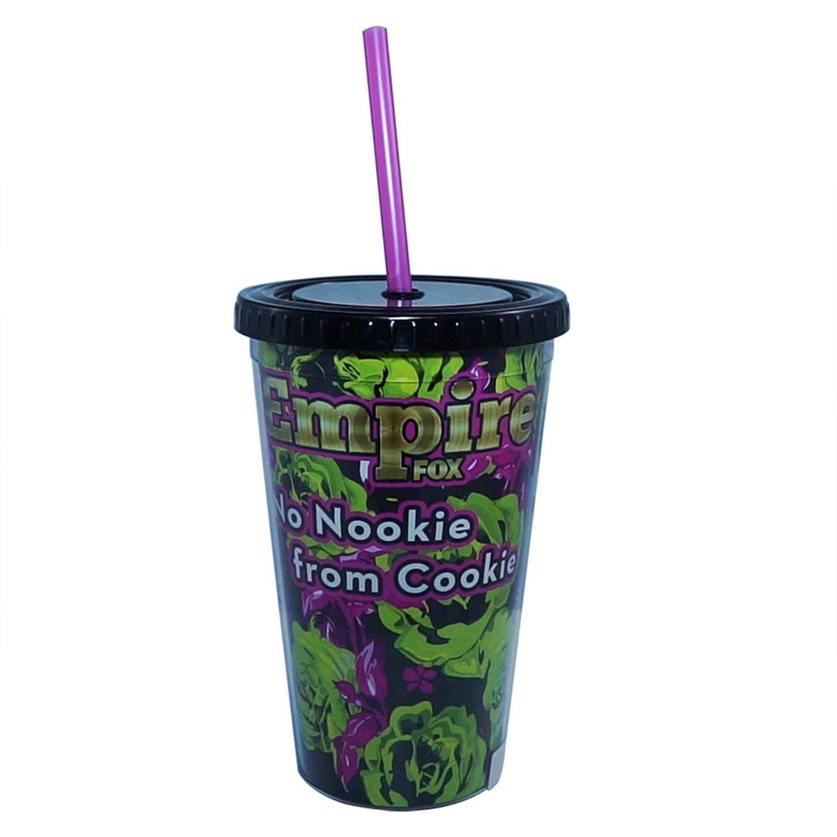Empire Cookie "No Nookie" 16oz Carnival Cup w/ Straw & Lid