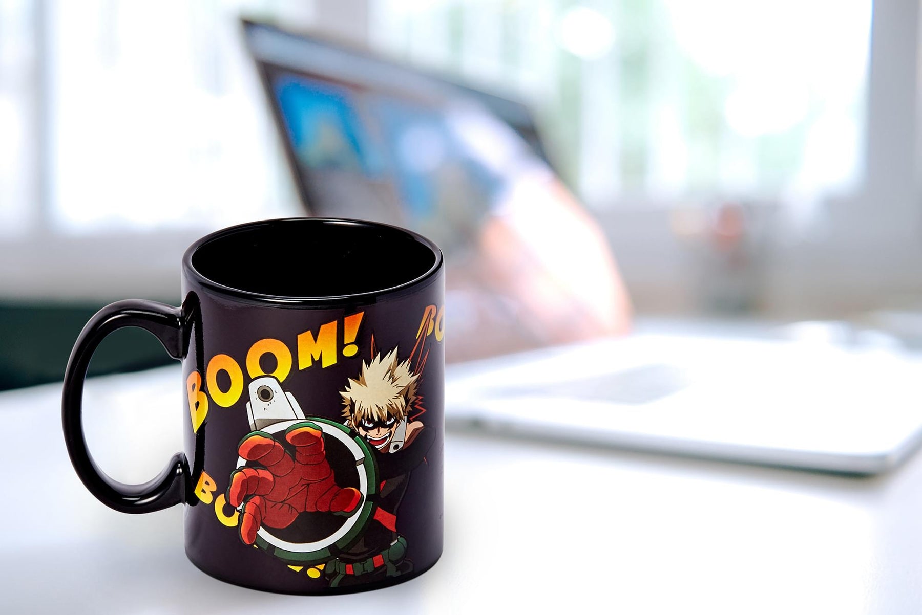 My Hero Academia Katsuki Bakugo 16oz Heat Changing Ceramic Mug