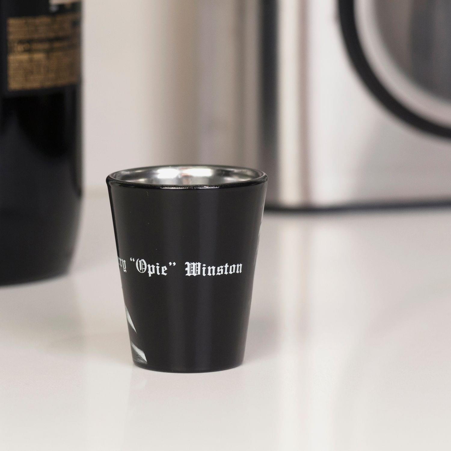 Sons Of Anarchy Opie Memorial Shot Glass | Collectible Bar Glass | 1.5 Ounces