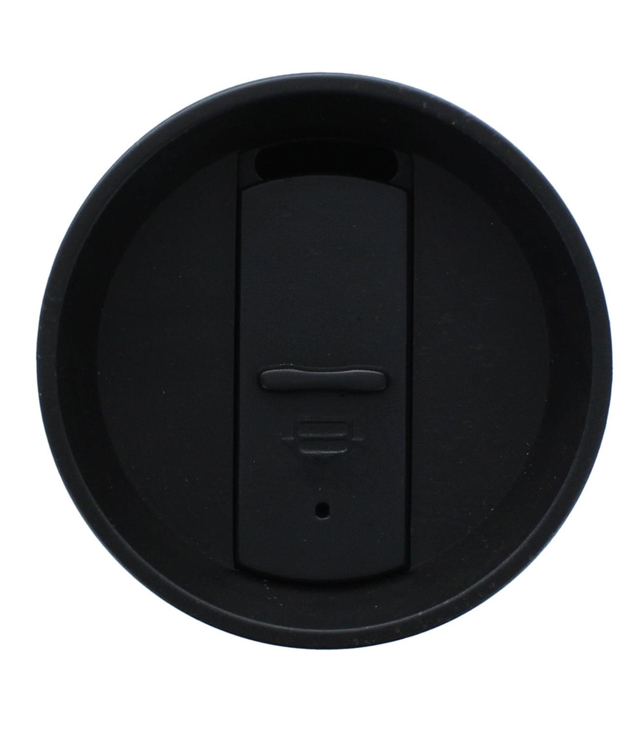 Black 16oz Travel Mug w/ Lid