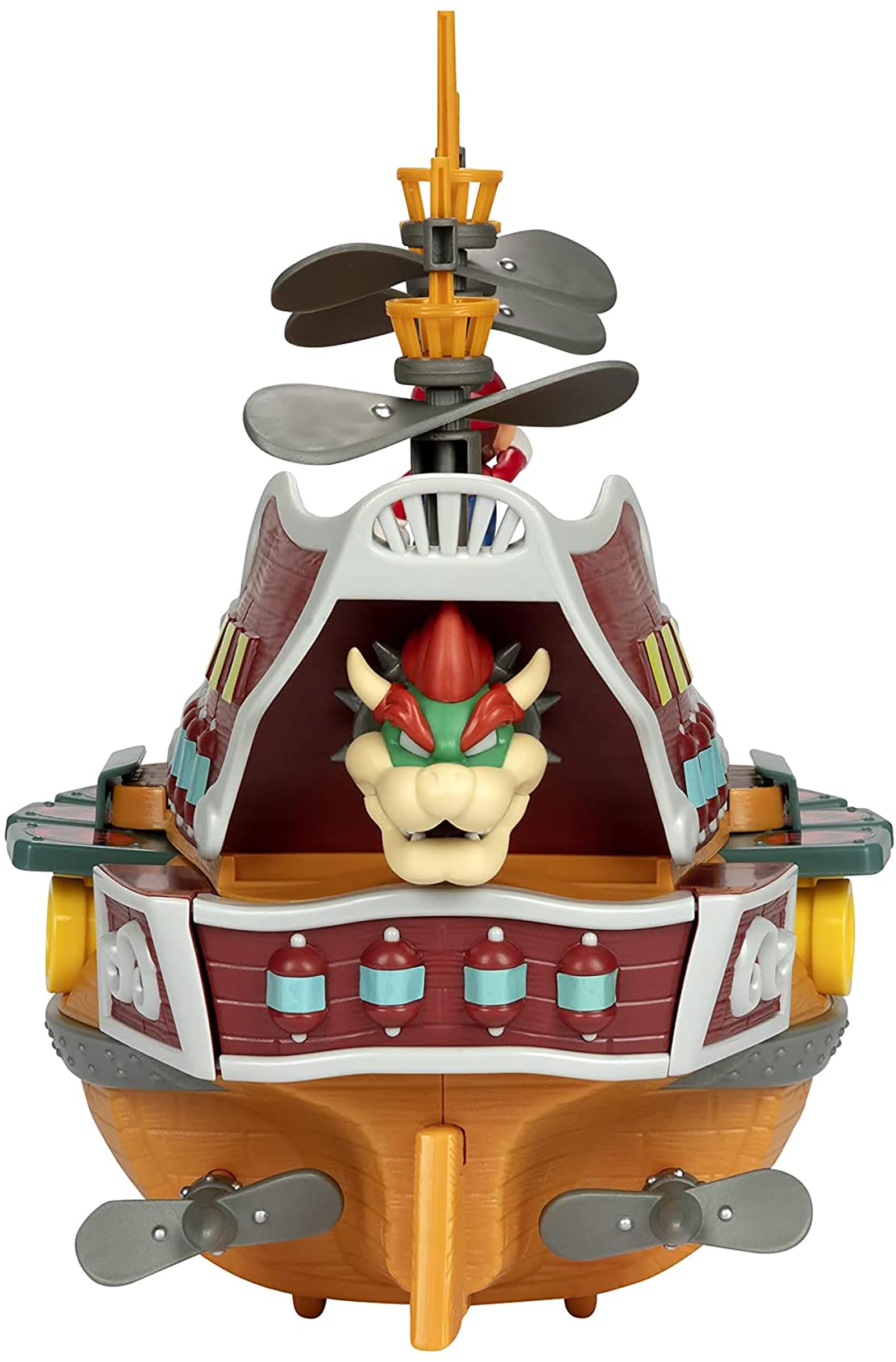 Super Mario World of Nintendo Bowsers Air Ship Deluxe Diorama Playset