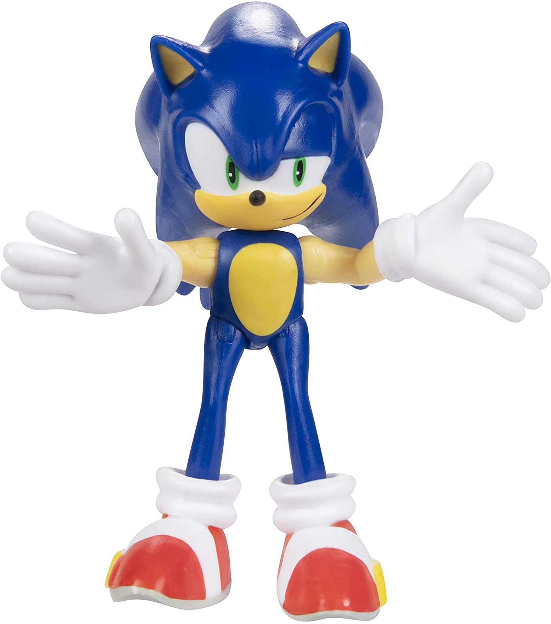 Boneco Action Figure Sonic The Hedgehog c/ acessórios - Just Toys