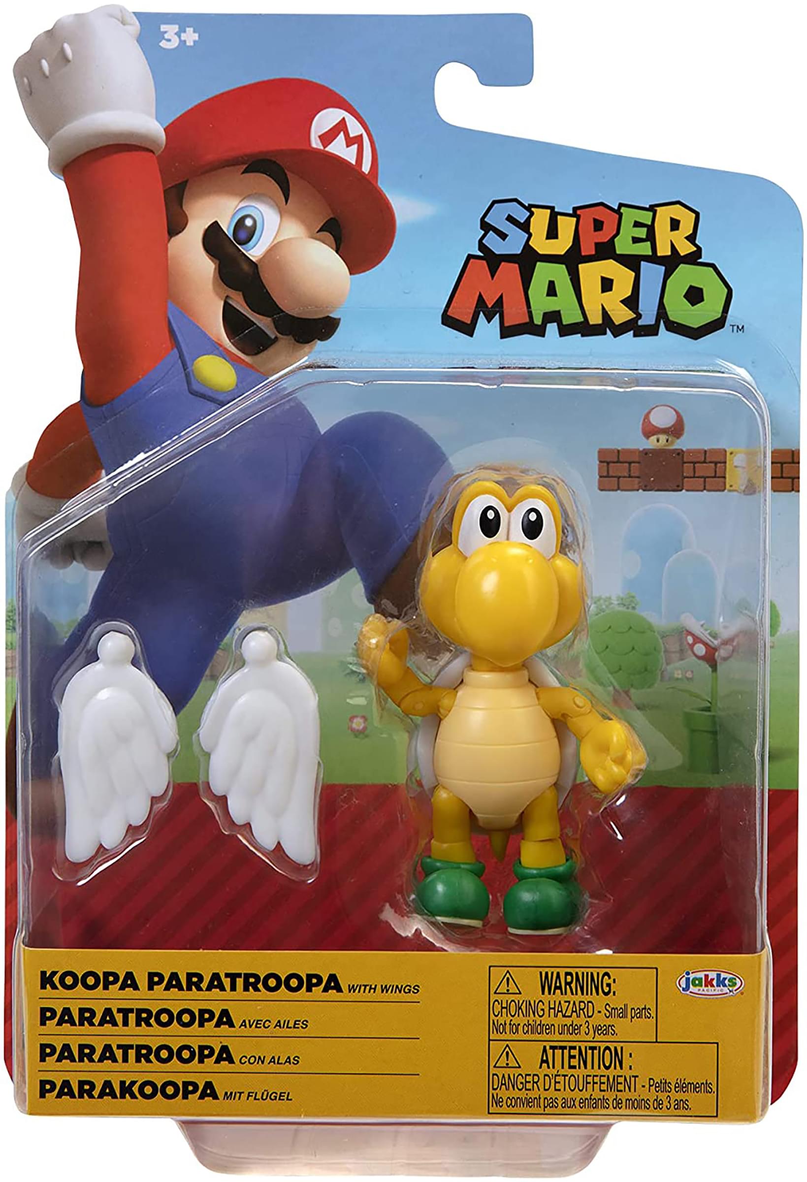 Super Mario World of Nintendo 4 Inch Figure | Koopa Paratroopa