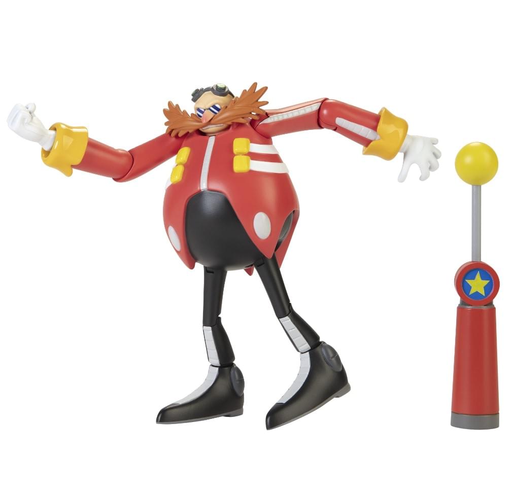 Sonic the Hedgehog 4 Inch Figure | Dr. Eggman (Modern) with Checkpoint