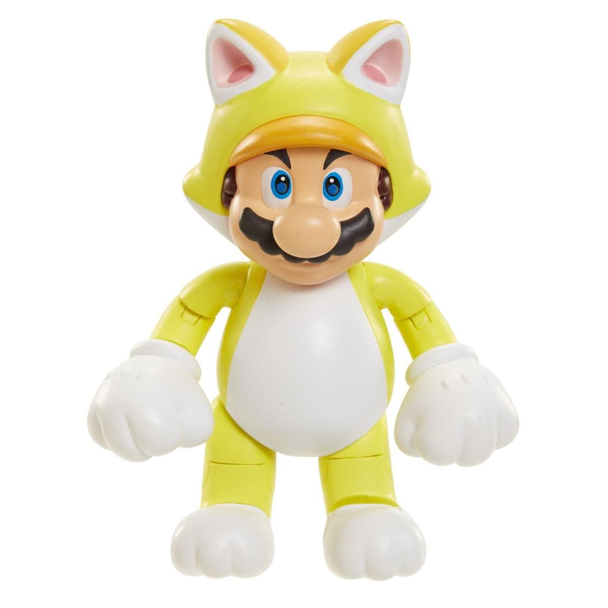 Cat Mario World of Nintendo 4″ Inch Figure Review