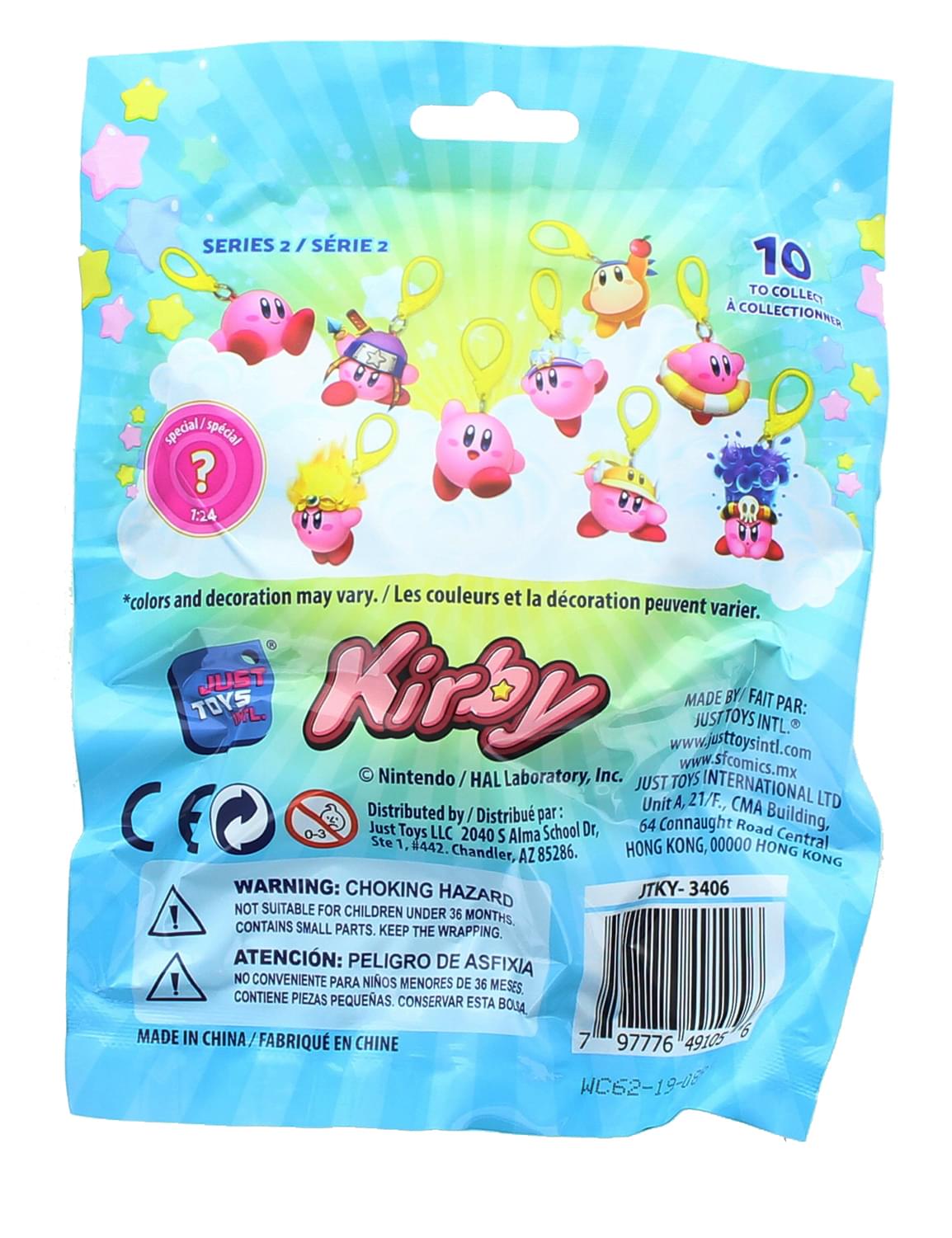 Nintendo Kirby Series 2 Backpack Hangers | One Random