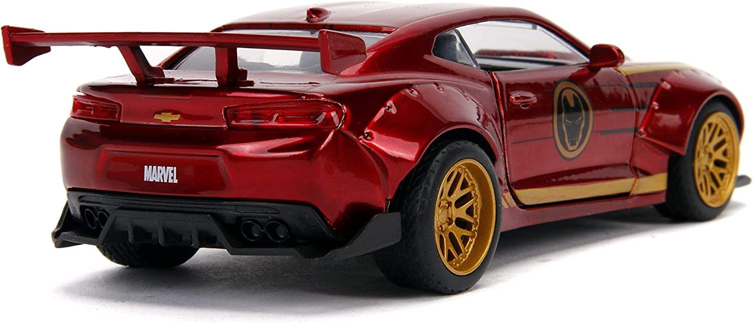 Marvel 1:32 Iron Man 2016 Chevy Camaro Diecast Car