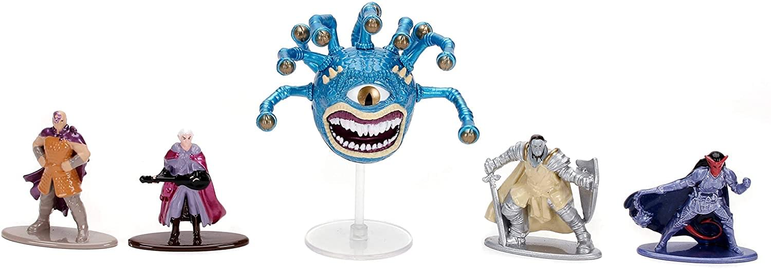 Dungeons & Dragons Nano Metalfigs Medium Pack A | 5 Die-Cast Metal Figures