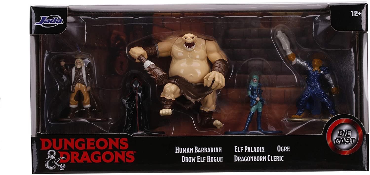 Dungeons & Dragons Nano Metalfigs Medium Pack B | 5 Die-Cast Metal Figures