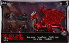 Dungeons & Dragons Nano Metalfigs Deluxe Pack | 5 Die-Cast Metal Figures