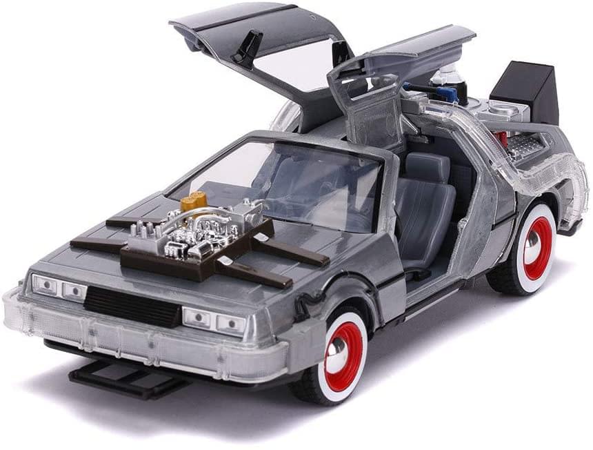 Back To The Future 3 Time Machine Light-Up 1:24 Vehicle | Free Shippin