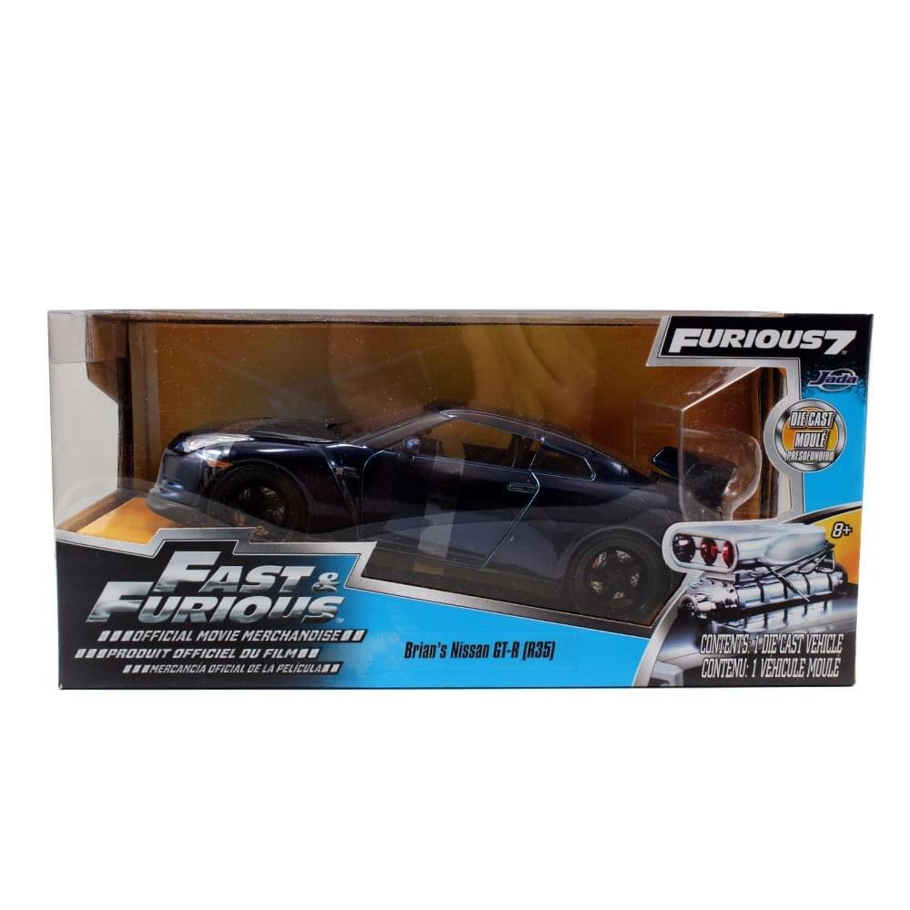 Fast & Furious 1:24 Die-Cast Vehicle: Brian's Nissan GT-R (R35)