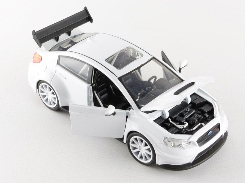 Fast & Furious 1:24 Diecast Vehicle: Little Nobody's Subaru WRX, White