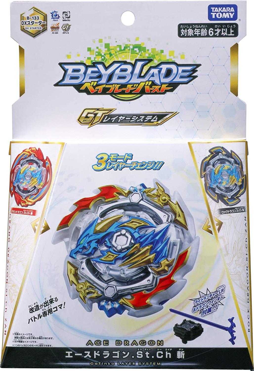 Beyblade Burst Takaratomy Starter Pack Star Ester Dragon .St.Ch Zan