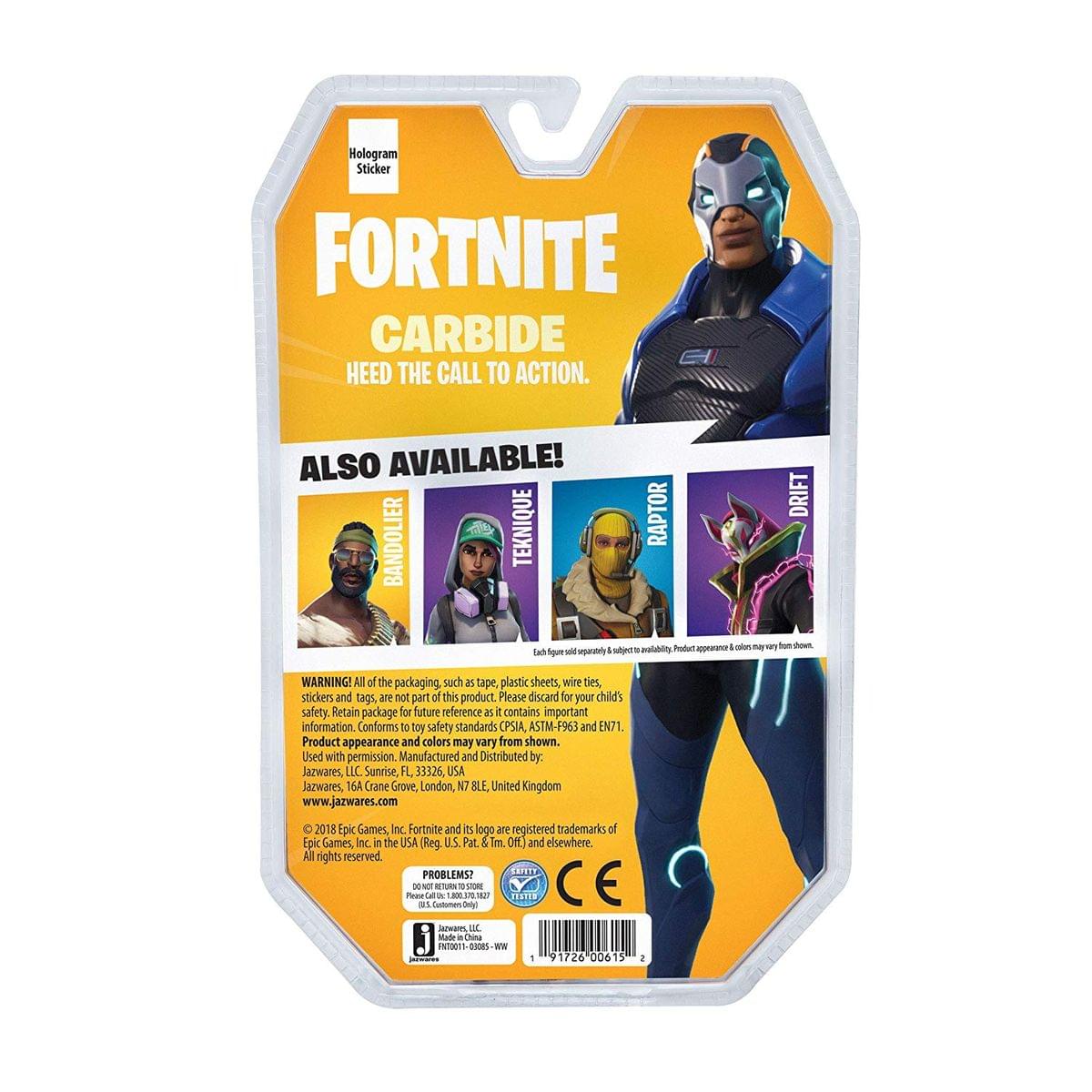 Fortnite Solo Mode Core 4-Inch Action Figure - Carbide