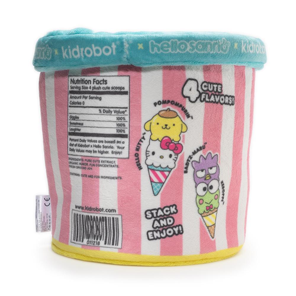 Hello Sanrio Medium Plush Ice Cream Scoops